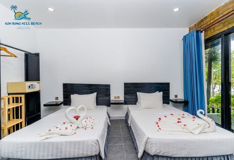 디럭스 룸 바다 전망, Koh Rong Hill Beach Resort