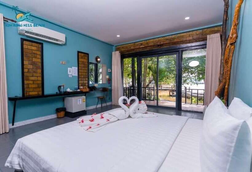 디럭스 룸 바다 전망, Koh Rong Hill Beach Resort