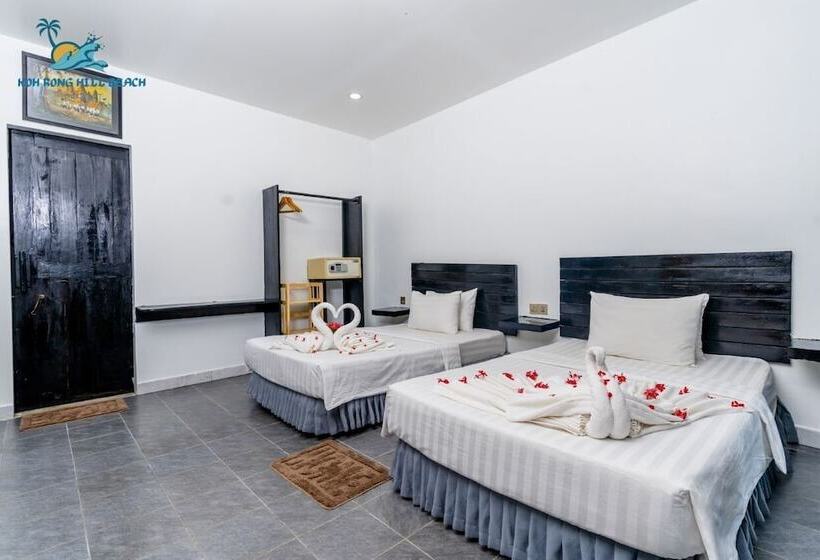 디럭스 룸 바다 전망, Koh Rong Hill Beach Resort