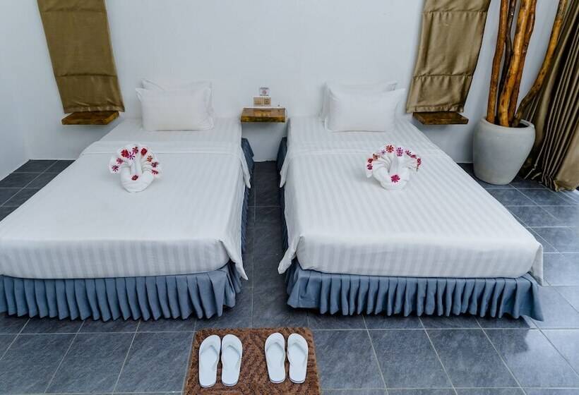 디럭스 룸 가든 전망, Koh Rong Hill Beach Resort