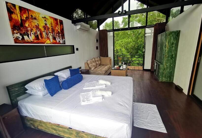 חדר סטנדרט עם מיטת קינג, Nature Cabanas & Floating Restaurant