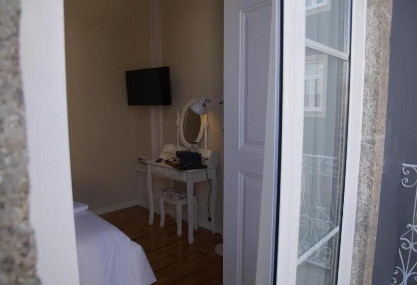 バルコニー付きスタンダードルーム, Paço 100 Pressa