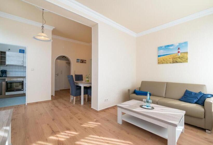 آپارتمان 1 خوابه همکف, Windrose Borkum