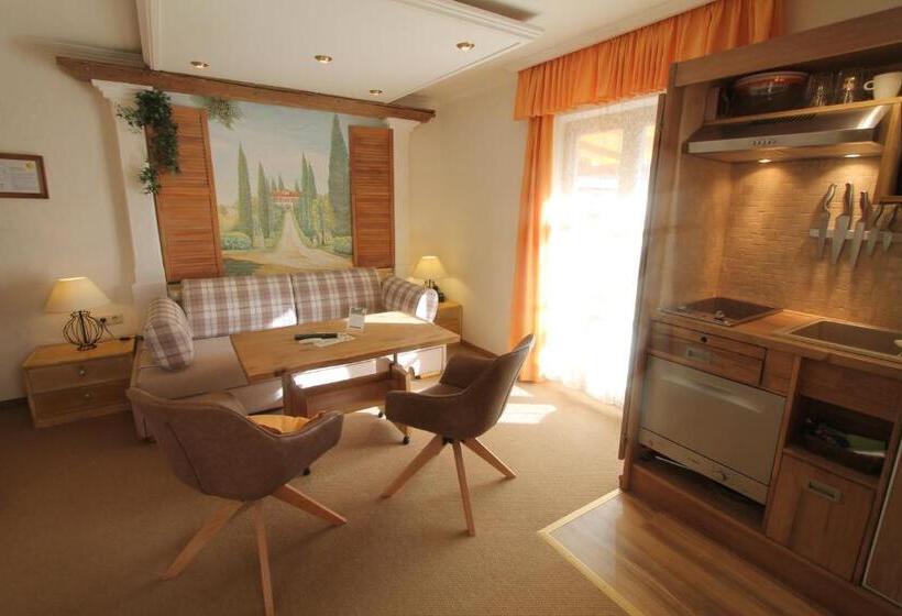 Апартаменты 1 Спальня с Террасой, Haus Sonnenschein