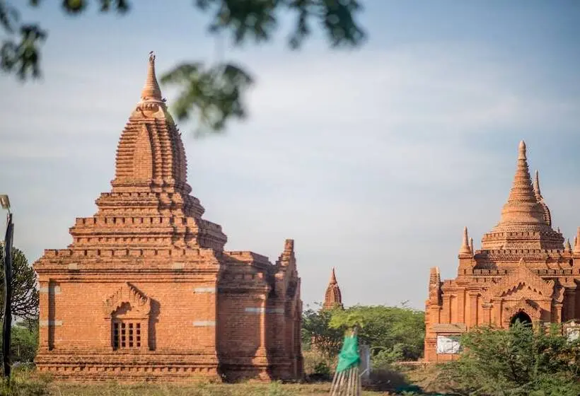 اتاق لوکس با چشم‌انداز, Temple View Bagan
