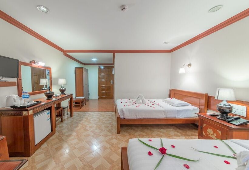 اتاق لوکس با چشم‌انداز, Temple View Bagan