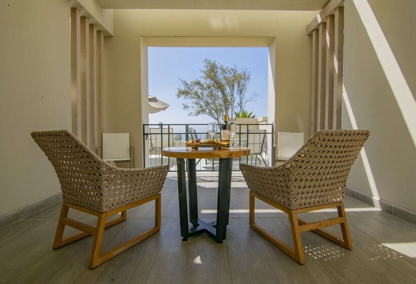 带大床的豪华间, Torre Lucerna Hotel Ensenada