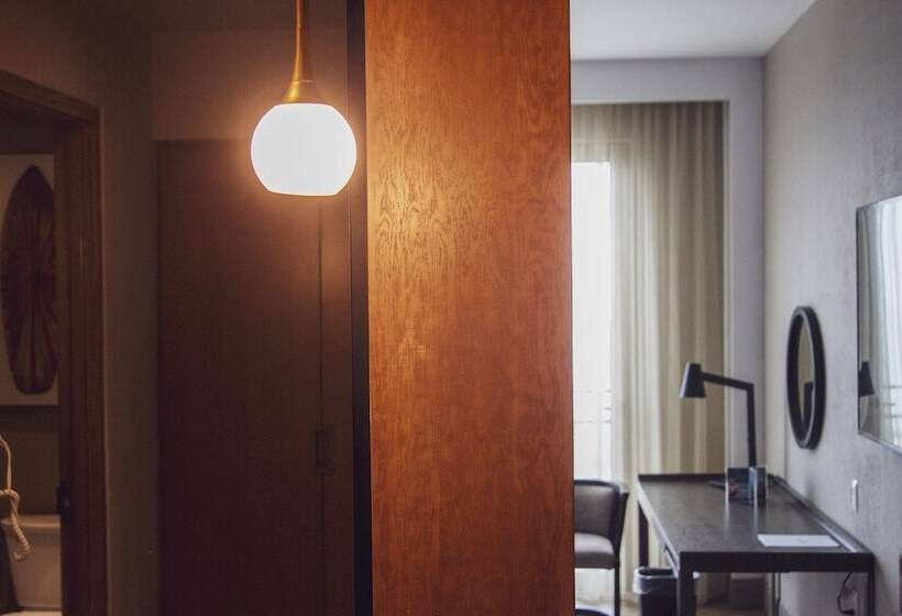 带大床的高级房间, Torre Lucerna Hotel Ensenada