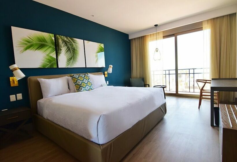 带大床的高级房间, Torre Lucerna Hotel Ensenada