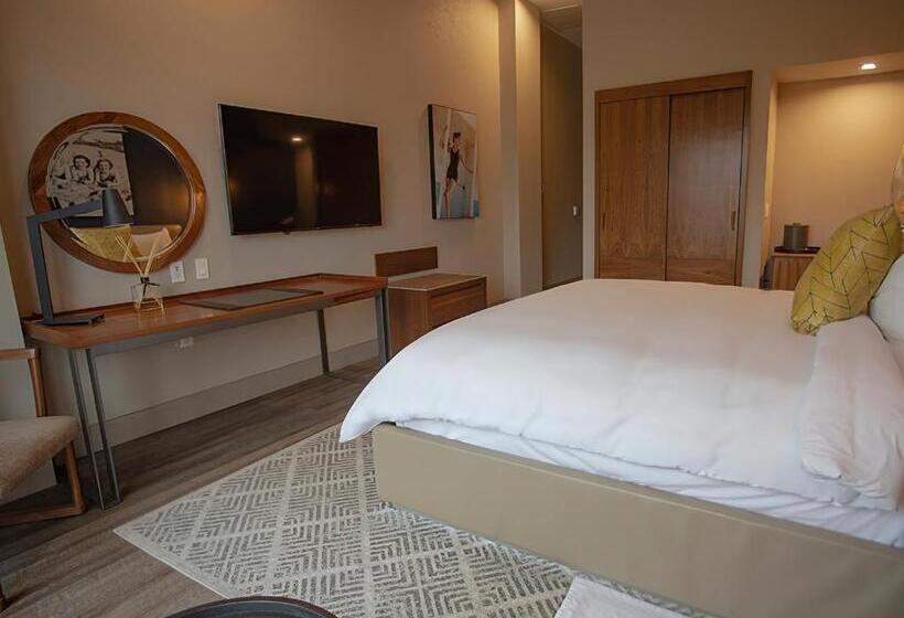 带大床的高级房间, Torre Lucerna Hotel Ensenada