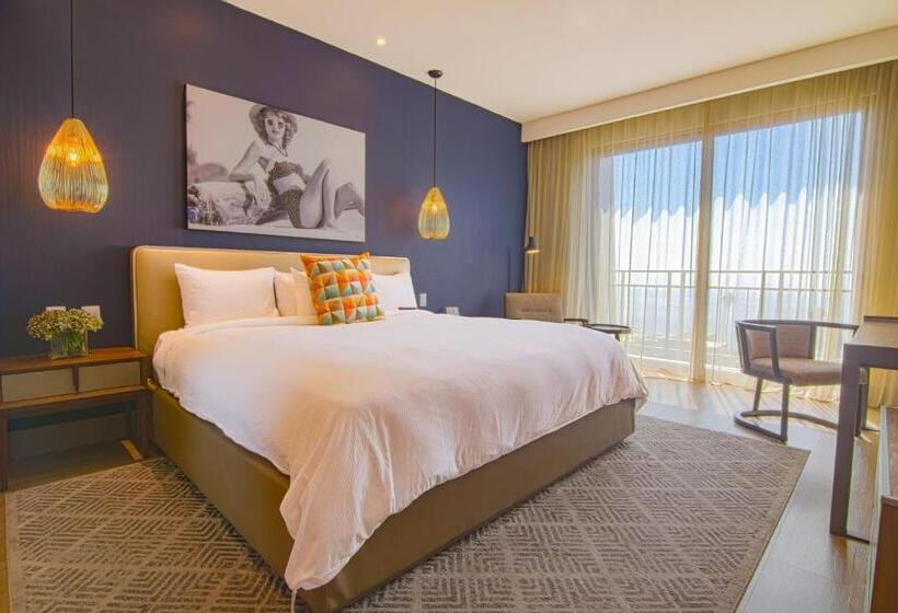 带大床的豪华间, Torre Lucerna Hotel Ensenada