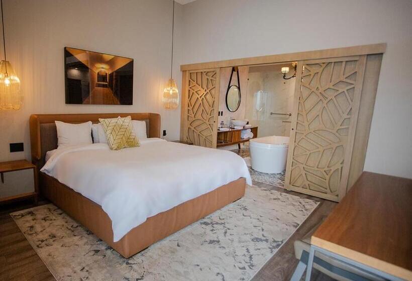 带大床的标准间, Torre Lucerna Hotel Ensenada