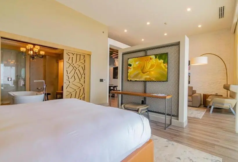 Standard-huone King-vuode, Torre Lucerna Hotel Ensenada