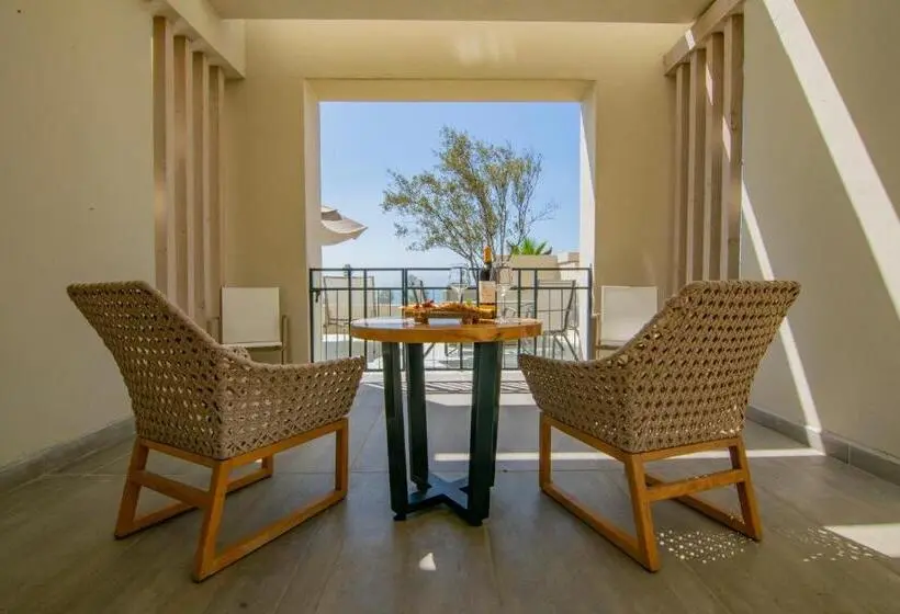 Deluxe-huone Merinäkymä, Torre Lucerna Hotel Ensenada