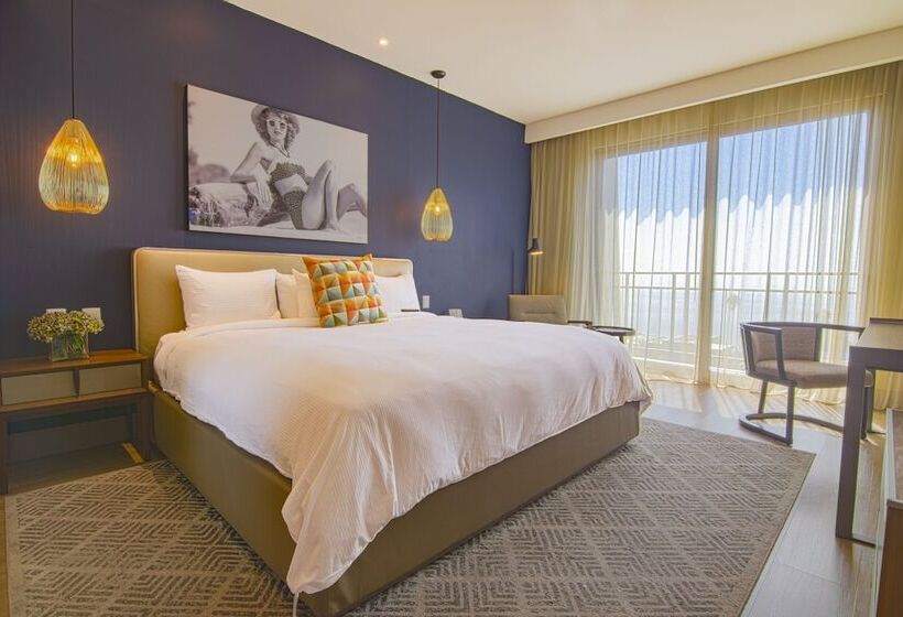 带大床的豪华间, Torre Lucerna Hotel Ensenada