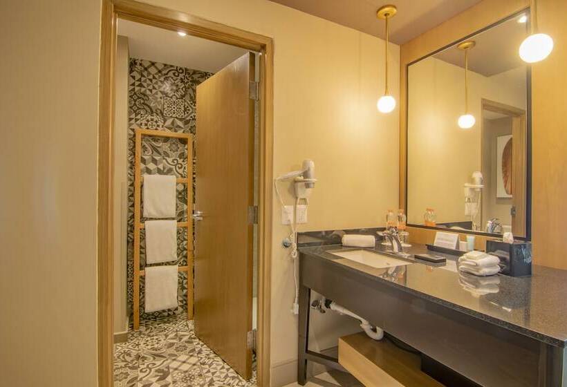 带大床的豪华间, Torre Lucerna Hotel Ensenada