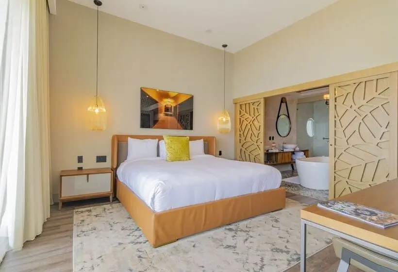 Standard-huone King-vuode, Torre Lucerna Hotel Ensenada
