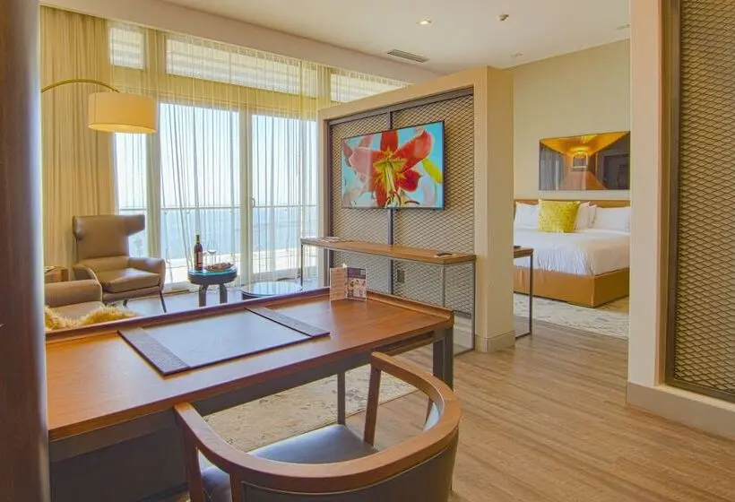 Standard-huone King-vuode, Torre Lucerna Hotel Ensenada