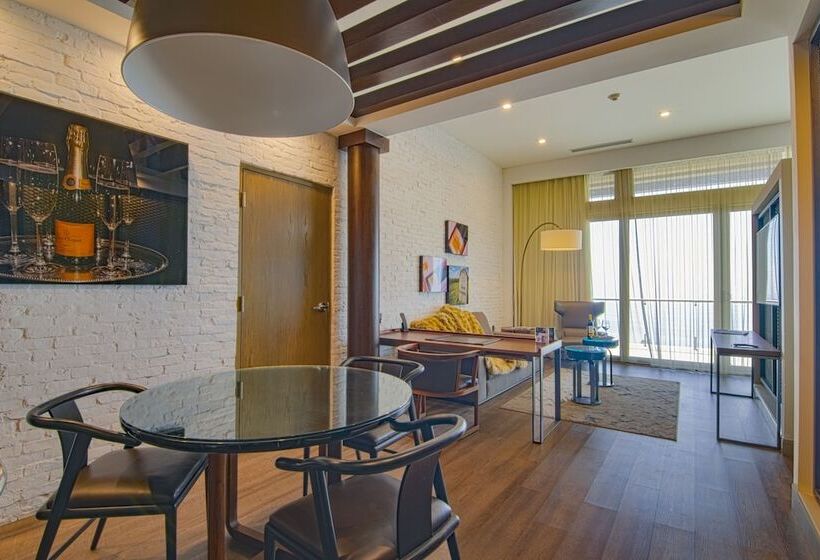 带大床的标准间, Torre Lucerna Hotel Ensenada