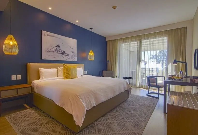 Deluxe-huone King-vuode, Torre Lucerna Hotel Ensenada