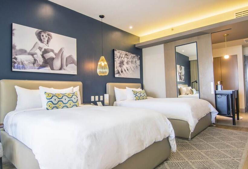 带特大床的豪华房间, Torre Lucerna Hotel Ensenada