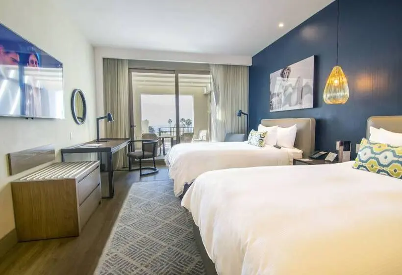 Deluxe-huone Queen-vuode, Torre Lucerna Hotel Ensenada