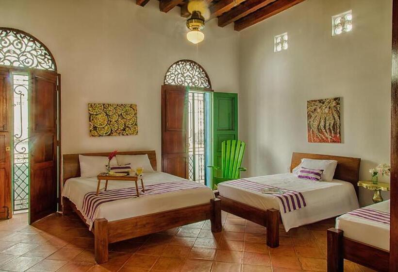 غرفة قياسية رباعية, Casa D´remedios La Bella Hotel Boutique