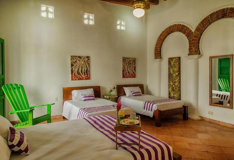غرفة قياسية رباعية, Casa D´remedios La Bella Hotel Boutique