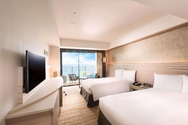 Standard-huone Merinäkymä Parveke, Doubletree By Hilton Okinawa Chatan Resort