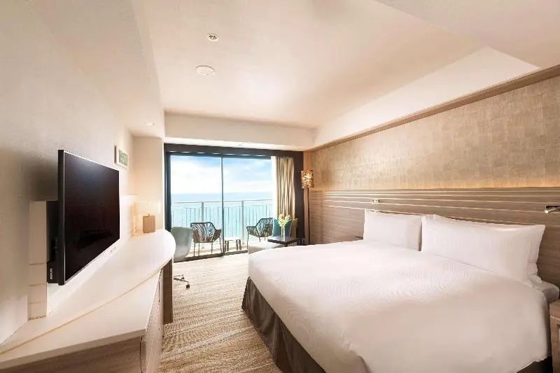Standard-huone Merinäkymä Parveke, Doubletree By Hilton Okinawa Chatan Resort
