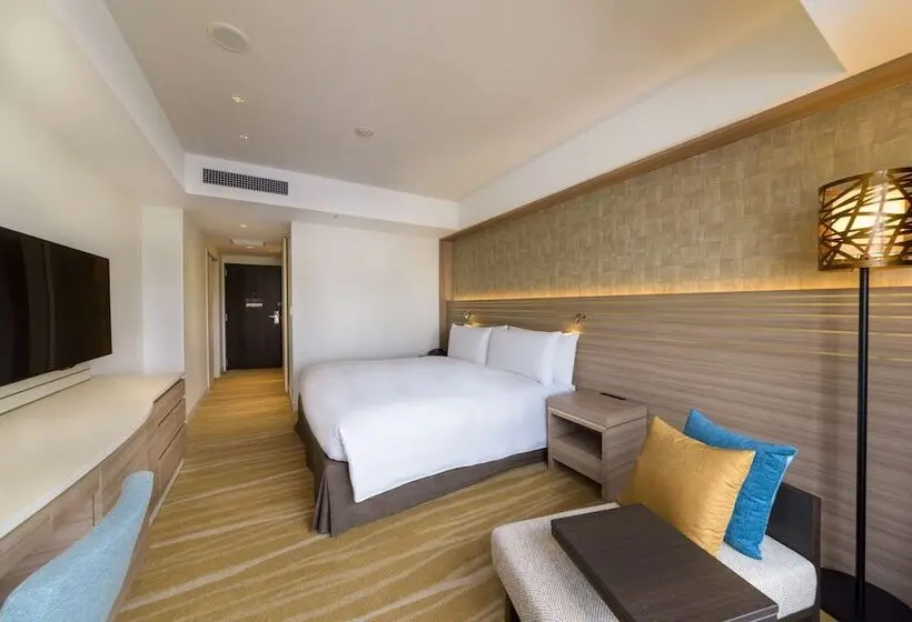Standard-huone Parivuode Merinäkymä, Doubletree By Hilton Okinawa Chatan Resort
