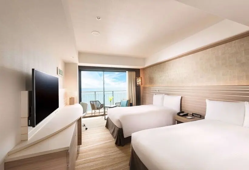 Standard-huone Merinäkymä Parveke, Doubletree By Hilton Okinawa Chatan Resort