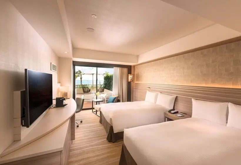 Deluxe-huone Merinäkymä, Doubletree By Hilton Okinawa Chatan Resort