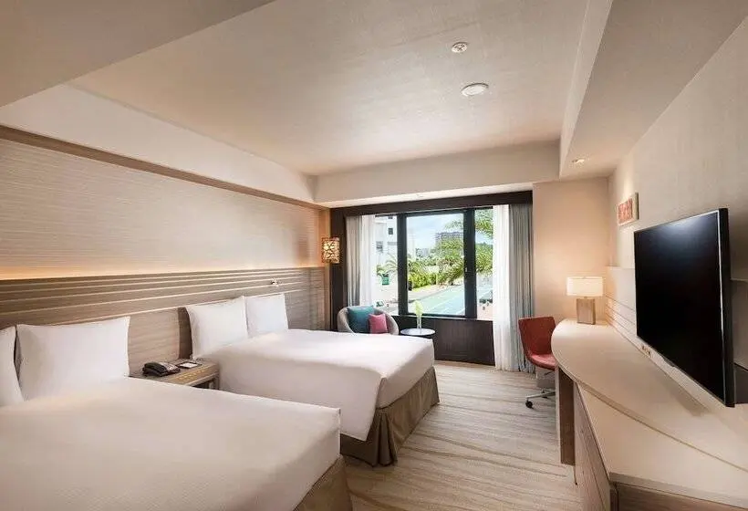Standard-huone Kaupunkinäkymä, Doubletree By Hilton Okinawa Chatan Resort