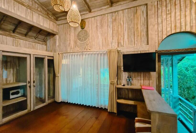 וילה דלוקס חדר שינה 1, The Iyang Ubud