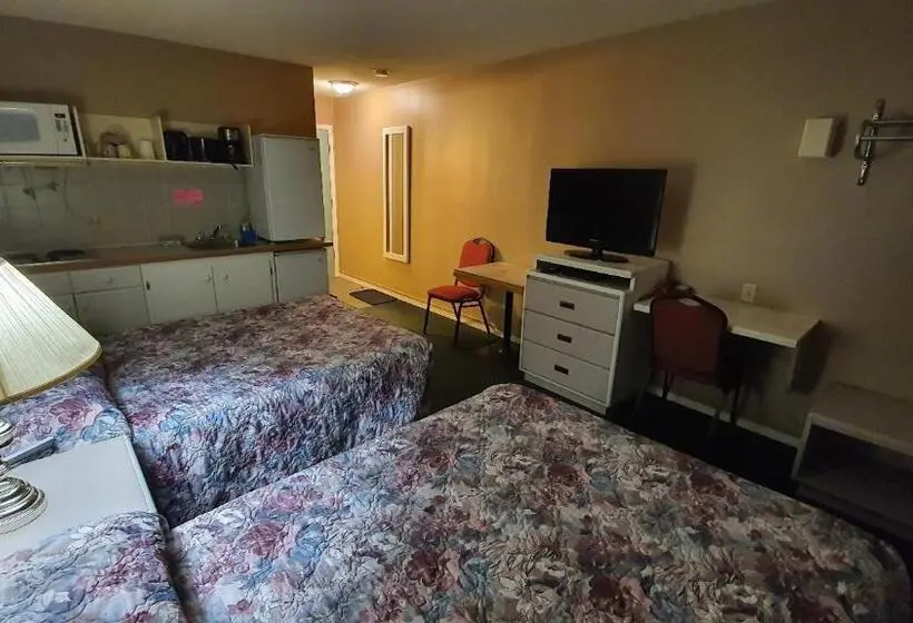 Standard-huone Keittiö, Sundre Motor Inn
