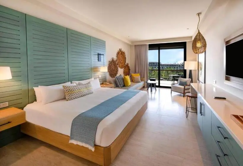 キングサイズベッドのジュニアスイート, Unique Club At Lopesan Costa Bávaro   All Inclusive