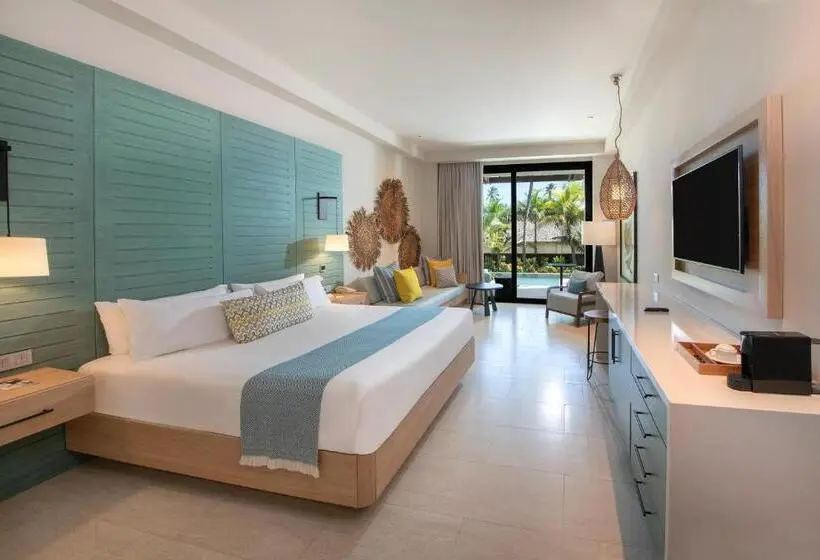 キングサイズベッドのジュニアスイート, Unique Club At Lopesan Costa Bávaro   All Inclusive