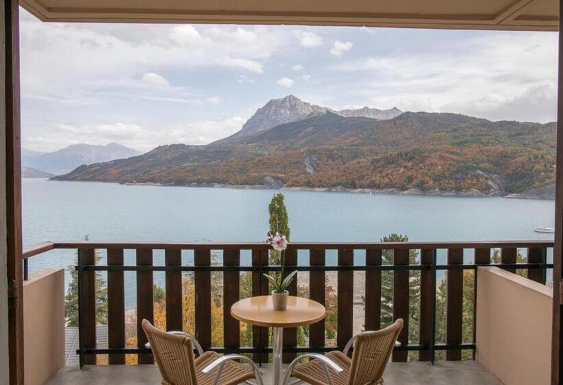 חדר סטנדרט נוף לאגם, Village Club Les Hyvans