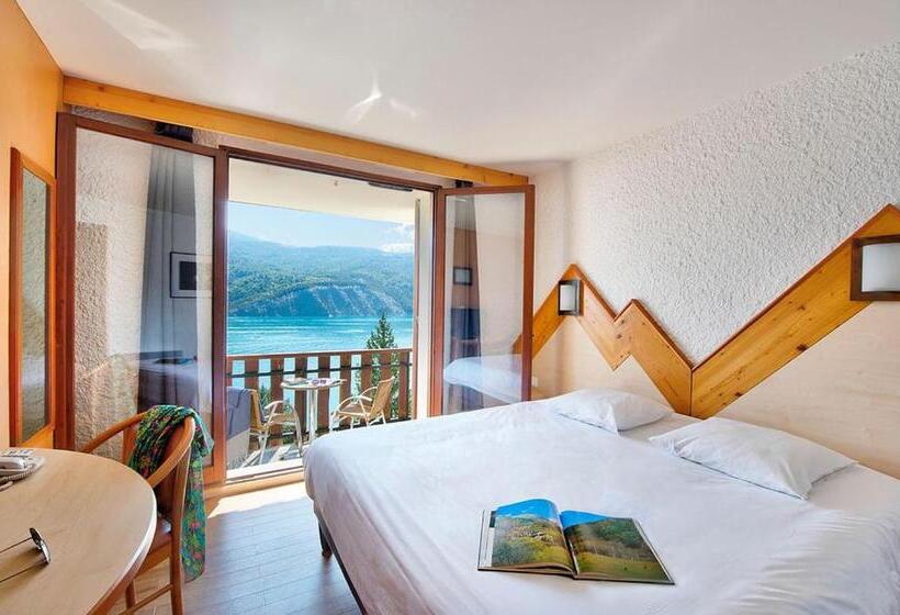 חדר סטנדרט נוף לאגם, Village Club Les Hyvans