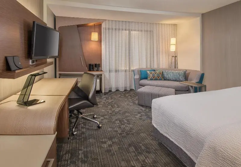 キングサイズベッドのスタンダードルーム, Courtyard By Marriott St Paul Woodbury