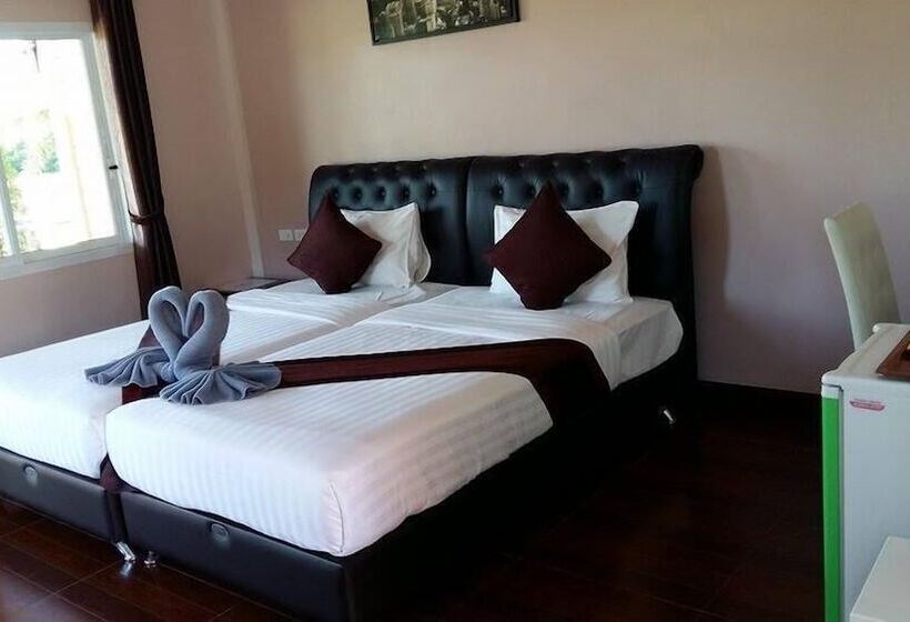 풀장 전망 디럭스 룸, Naris Phuview Resort