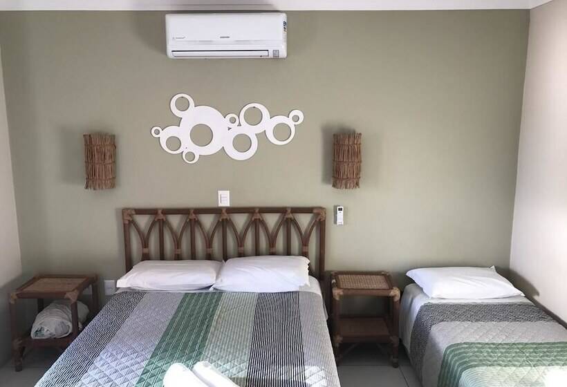 اتاق استاندارد سه نفره, Pousada Vivenda Da Barra