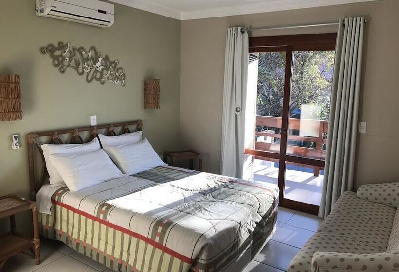 اتاق استاندارد سه تخته با بالکن, Pousada Vivenda Da Barra