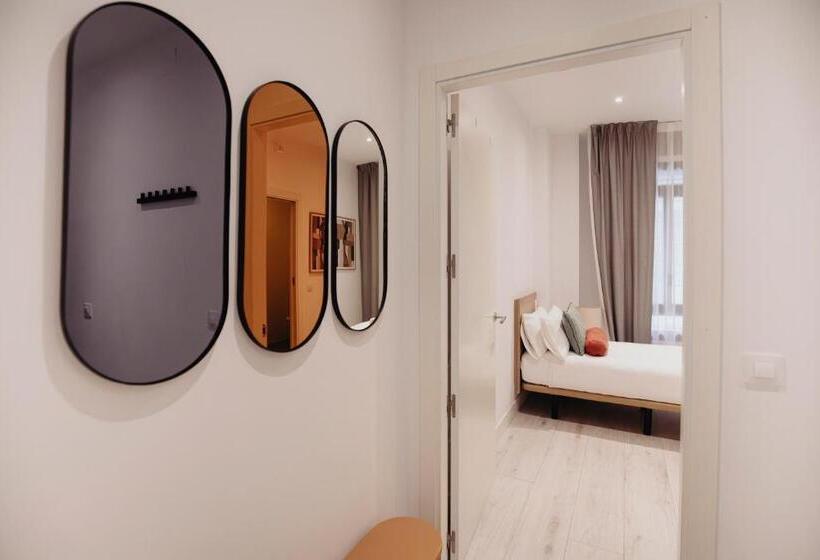 آپارتمان 1 خوابه همکف, Aspasios Atocha Apartments