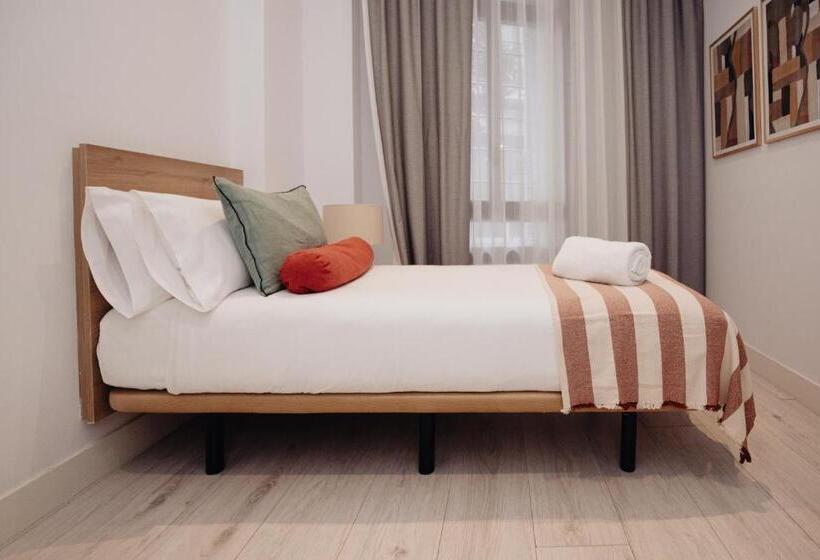 آپارتمان 1 خوابه همکف, Aspasios Atocha Apartments