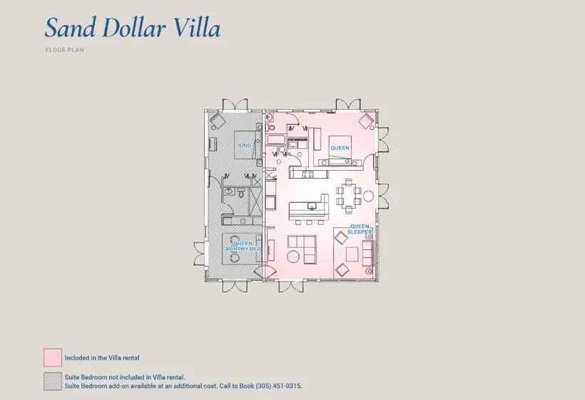 ビラホテル1ベッドルーム, Dolphin Point Villas