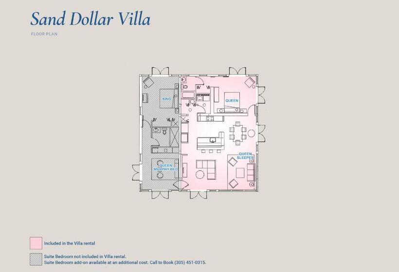 וילה בת 2 חדרי שינה, Dolphin Point Villas