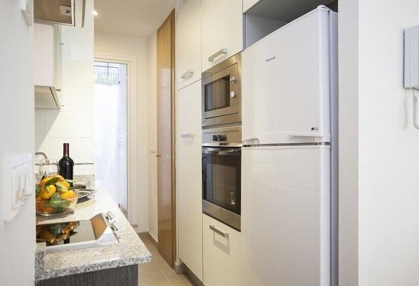 شقة غرفة واحدة مزودة بتراس, Singularstays Mar44