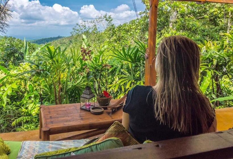 חדר סטנדרט עם מרפסת, Sarinbuana Eco Lodge